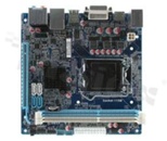 Mini-ITX Motherboard; socket LGA1150; HDMI; VGA; DVI-D; LVDS; 1 Gigabit Ethernet; 4 SATA; 2 USB3.0; 7 USB2.0; 1COM; 1x PCI-e x16 Gen.3; 1x Mini PCI-e Full Size