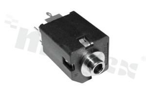 Connector: Jack 3.5mm; socket; female; without nut.stereo; ways: 3