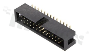 Złącze do PCB; w rastrze 2.54mm; 26-stykowe; montaż: SMD; męskie; proste