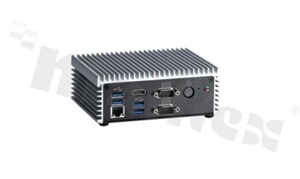 Industrial Fanless BoxComputer; IntelCeleron 2980U/Core i5 4300U; 1x HDMI; 1x DISPLAYPORT; 1x EtherCAT; 1x Gigabit LAN; 1x mSATA; 1x SATA; 4x USB 3.0; 2xCOM; oper. temperature -20+50C; supply 12V