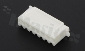 Korpus złącza kablowego; w rastrze 2.50mm; 7-stykowego; żeńskie; na przewód AWG#22-28; 250V/3A
