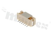 Header for PCB; pitch 2.00mm; 6-contacts; SMD; male; top entry; 100V/2A