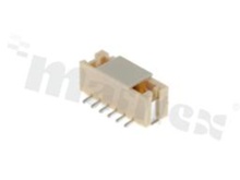 Header for PCB; pitch 2.00mm; 6-contacts; SMD; male; top entry; 100V/2A
