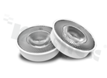 LENS LL01CT-APG38L02, angle FWHM 38°, W: 90.80mm H:22mm, for LED CREE CXA1304; CXA25XX; CXA30XX