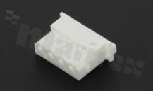 Korpus złącza kablowego; w rastrze 2.50mm; 4-stykowego; żeńskie; na przewód AWG#22-28; 250V/3A