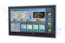 Fanless Panel PC 21.5''; resistive/capacitive touch panel; IntelCeleron J1900 2.0 GHz; 2x LAN; 4x USB; 4xCOM; HDMI; VGA; SATA; mSATA; 2x mPCIe; audio; power supply