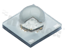 LED SST-10-SB-B130-M470; bin: N-B7-V1; sky blue; wavelength: 460-480nm (on stock B7: 465-470nm); flux min. 470mW/350mA (on stock N - 510mW/350mA); viewing angle: 130 degrees
