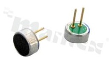 Mikrofon elektretowy; napięcie pracy: 1.0-10V; impedancja: 2.2kOhm; czułość: -42dB; wymiary: 6.0x2.7mm; montaż: THT