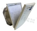 Fan guard; hinged louvered; 115V; 322.7x322.7x133.4mm; 1090/1130CFM; 2550/2700RPM; 68.0/70.0dB.