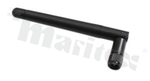 Antenna; stick swivel; 2400-2500MHz; 2.5dBi; VSWR<2.0; linear; omni-directional; SMA; connector mount; fi10x108mm; black