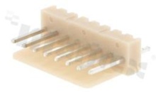 Header for PCB; pitch 2.54mm; 8-contacts; THT; male; top entry; 250V/3A