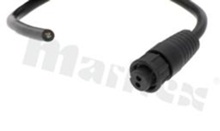 Wtyk ABB-02BFFM-LL7A01, seria BB, 2 pinowy, żeński, prosty, z kabelem 1m.