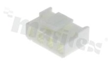 Crimp terminal housing; pitch 5.00mm; 4-contacts; female; applicable wire AWG#16-22; 250V/10A