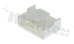 Crimp terminal housing; pitch 5.00mm; 4-contacts; female; applicable wire AWG#16-22; 250V/10A