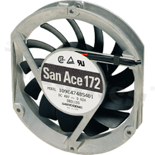 Fan; DC; 24VDC; 172x147x25mm; 5.2m3/min; 51.0dB.