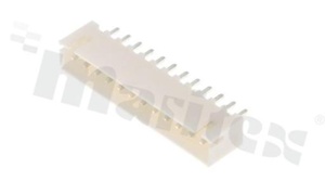 Złącze Kablowe do PCB; w rastrze 2.50mm; 12-stykowe; montaż THT; męskie; pionowe; 250V/3A
