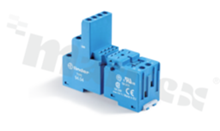 Socket 94 series; for relay 55.32, 55.34; 10A; screw terminal; 10A/250VAC; Mounting: DIN