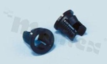 Oprawka diody LED; średnica LED 5.0mm; czarna