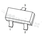 Zener Diode; 4.7V; 5%; 350mW; -65+150 deg.C; SMD; SOT23