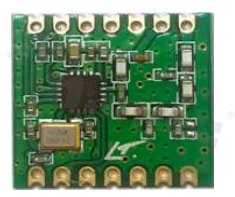 Module; ISM; transmitter; 868MHz; +20dBm; SPI; OOK/GFSK/FSk/GMSK/MSK; 1.8-3.6V
