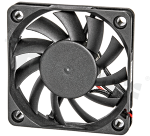 Fan; 24VDC; 60x60x25mm; 0.61m3/min; 34.0dB.