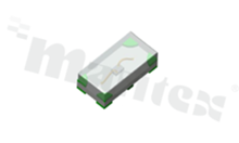 LED; SMD; obudowa 0402; niebieska; 464-474nm; 50-70mcd/5mA; 2.5-3.0V; soczewka water clear; 130 stopni; 1.0x0.5x0.4mm