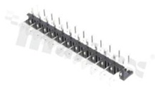 Terminal block; pitch 7.62mm; 12-contacts; THT; male; angled entry; 250V/25A; do konektorów faston 6.3x0.8mm