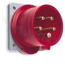 Connector: supply AC 3-phase; socket; male; 32A; 415VAC; IP&S
