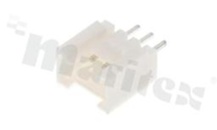 Złącze Kablowe do PCB; w rastrze 2.00mm; 3-stykowe; montaż THT; męskie; pionowe; 125V/2A