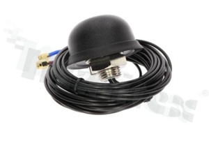 Antena; combo; aktywna; kopułkowa; GNSS/GSM; 824-2170MHz; 2.0dBic/28.0dB/2.0dBi; VSWR<2.0; RHCP/liniowa; RG174; 3m; śrubowy; fi68x54.5mm; czarny; IP67