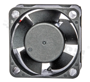 Fan; DC; 12.0VDC; 40x40x20mm; 0.16m3/min; 12.4dB.