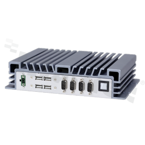 Fanless industrialComputer; Intel Pentium N4200 /Celeron N3350; up to 8GB RAM; M.2 2242; SATA II 2.5 "; SIM; VGA; HDMI; max 6x USB; max 4xCOM; 2x LAN; DIO; Audio; operating temperature: -20+70C; power supply