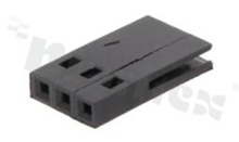 FPC Housing; pitch 2.54mm, 3 pins; female