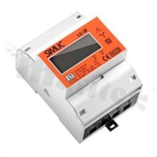 Licznik energii elektrycznej na szyne din; funkcja reset; cyfrowy trójfazowy;częstotliwość 50 Hz; klasa szczelności IP51; 3x230V/100A
