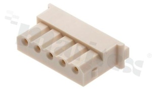 Crimp terminal housing; pitch 2.50mm; 3-contacts; female; applicable wire AWG#22-28; 250V/3A