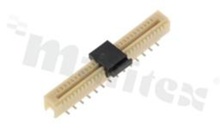 Non-ZIF connector for FFC/FPC; pitch 1.00mm; 28-contacts; SMD; top entry