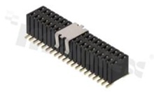 Pin Header; pitch 1.27mm; 2x20 pins; assembly: SMD; female; straight; double row