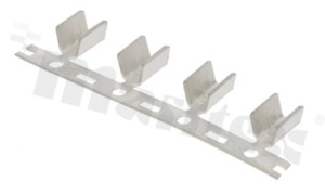 Wire splice; brass; 1.25-3.0mm2; length: 5.1mm