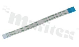 Flexible Flat Cable; 0.50mm pitch; 10-conductors; type C; L=80mm; U=30V; oper.temper. 80deg. C