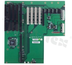plater do kart procesorowych PICMG 1.3; 4 sloty PCI; 4 sloty ISA; 4 sloty PCIe x1; 1 slot PCIe x 16