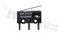 Sub-miniaturowy mikroprzełącznik z dźwignią prosta; montaż: THT; 1A/125V AC.
