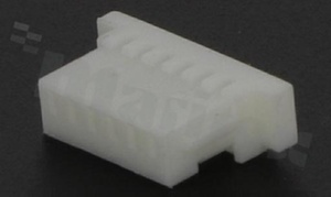 Korpus złącza kablowego; w rastrze 1.00mm; 6-stykowego; żeńskie; na przewód AWG#28-32; 50V/1A