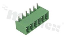 Listwa zaciskowa rozłączalna; w rastrze 3.50mm; 6-torowa; męska; kątowa; zabudowana; UL 300V/8A; TUV:250V/7A