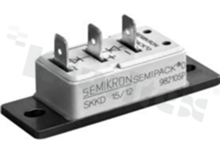 Moduł Diodowy; 800V; 14A; Vf:1.85V; podwójna szeregowa; -40+125 st.C; przykręcany; A3; SEMIPACK0(94x34x30mm)