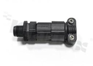 Wtyk HPC-05BMMB-SL7001, seria NMEA2000, 5-stykowy, męski, plastikowy gwint, 4A, prosty, IP67, UL