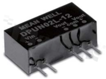 Converter DC/DC; 2W; 12V; 21.6-26.4V; 83mA