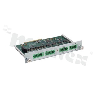 4 x isolated; 4-wireCOM  (RS-232/422/485) & isolated 8-in/8-out DIO for ICO500-518