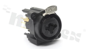 Connector: XLR; 1/4" XLR; dual chassis mount C typ; Stereo Vertical PCB; Switching XLR;