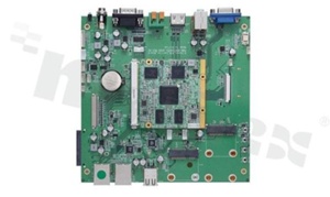 Qseven Motherboard; 1CAN 2.0B; VGA/LVDS/HDMI; 2 LAN; 2COM; AUDIO; 4 USB; 1 I2C; 8 GPIO; 1 SATA; 1 SCCard