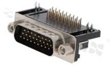 D-Sub Connector; male; 26 contacts; right angle